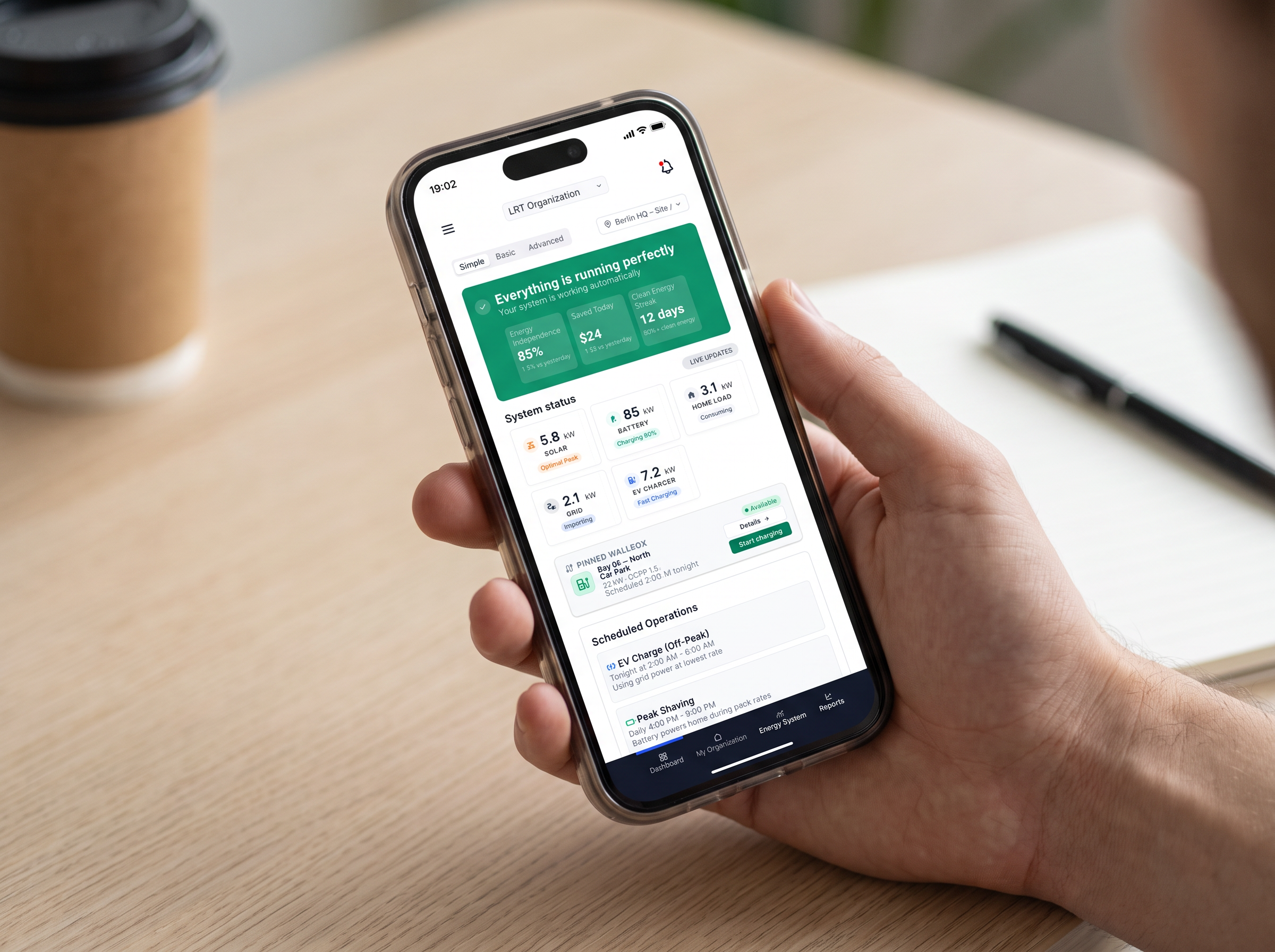 LRT EMS mobile application
